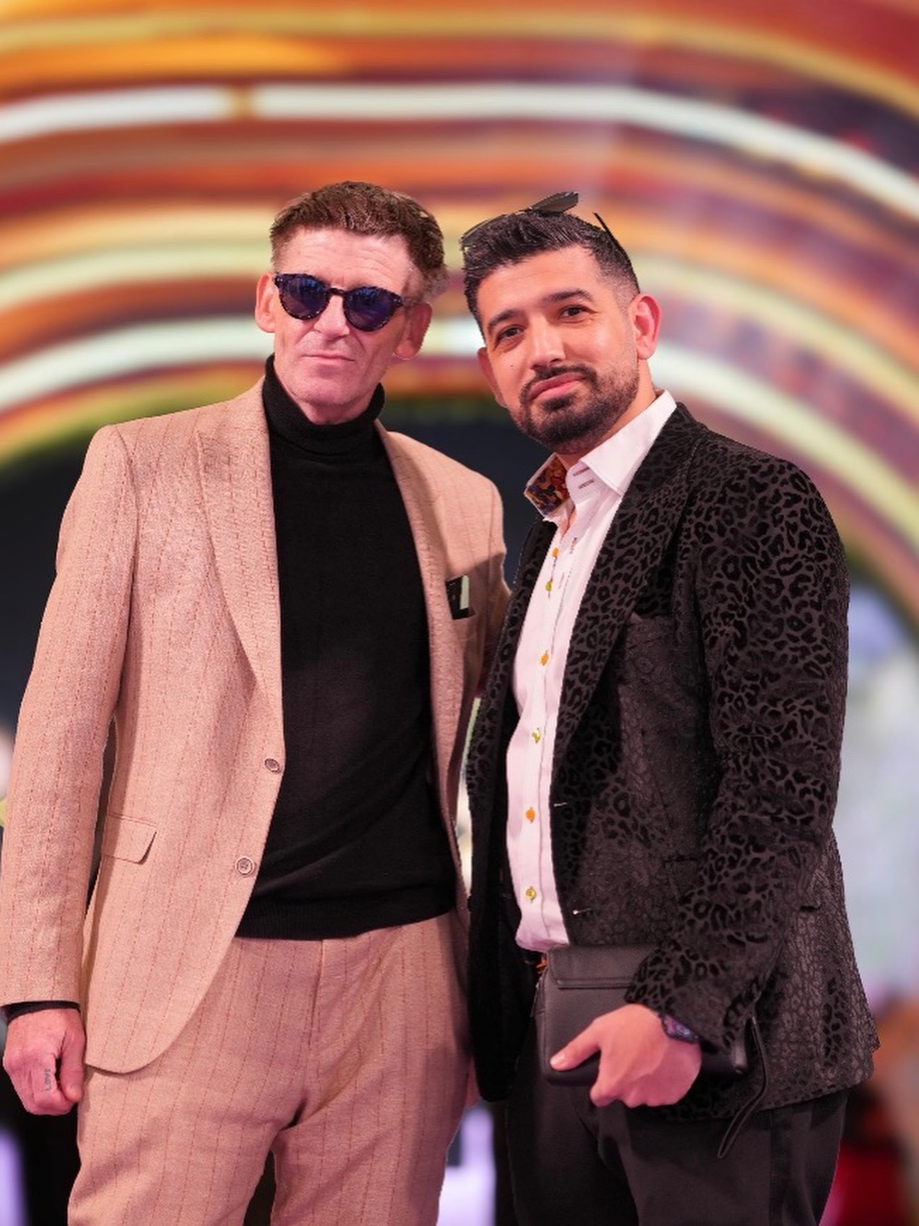 Nav Salimian with Paul Anderson at the Joy Awards