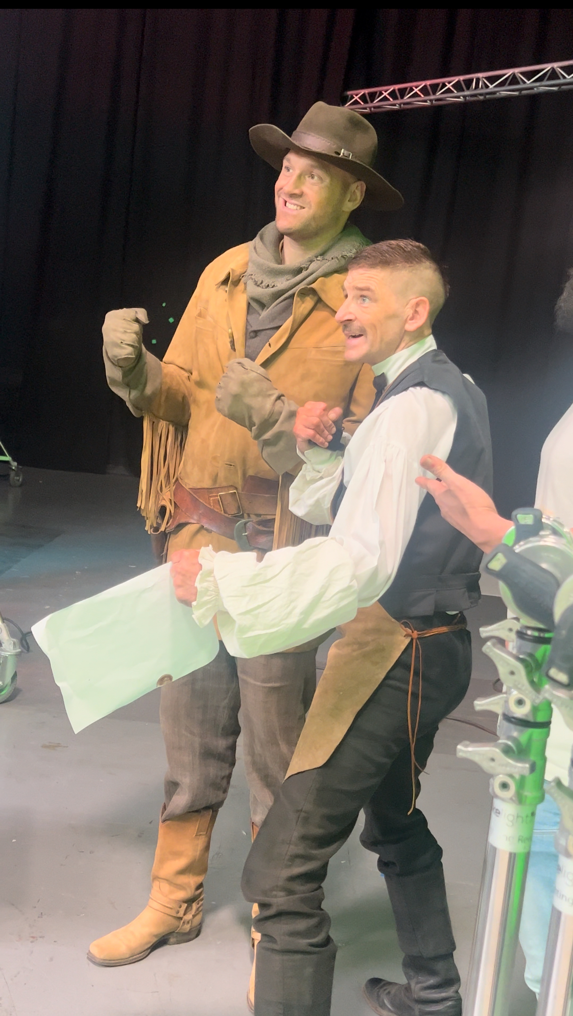 Paul Anderson and Tyson Fury during the Fury versus Usyk campaign
