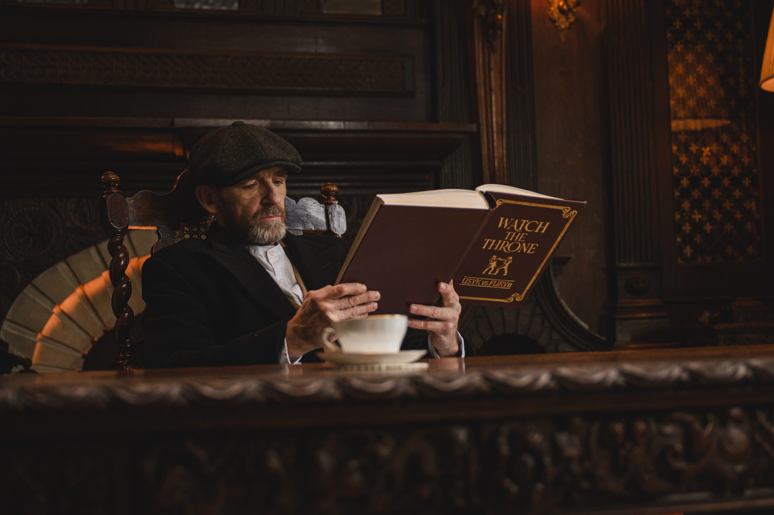Actor Paul Anderson on a cinematic boxing campaign set