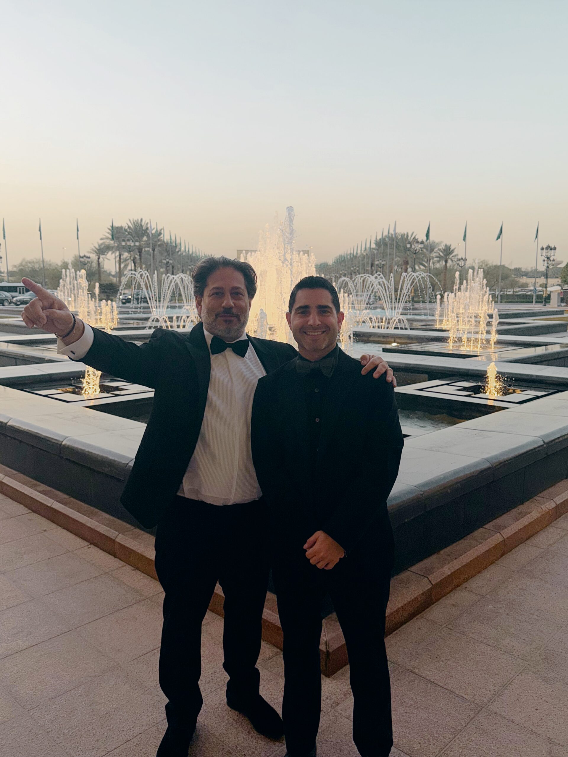 Talent Resources principals Mike Heller and Matt Kirschner at the Joy Awards