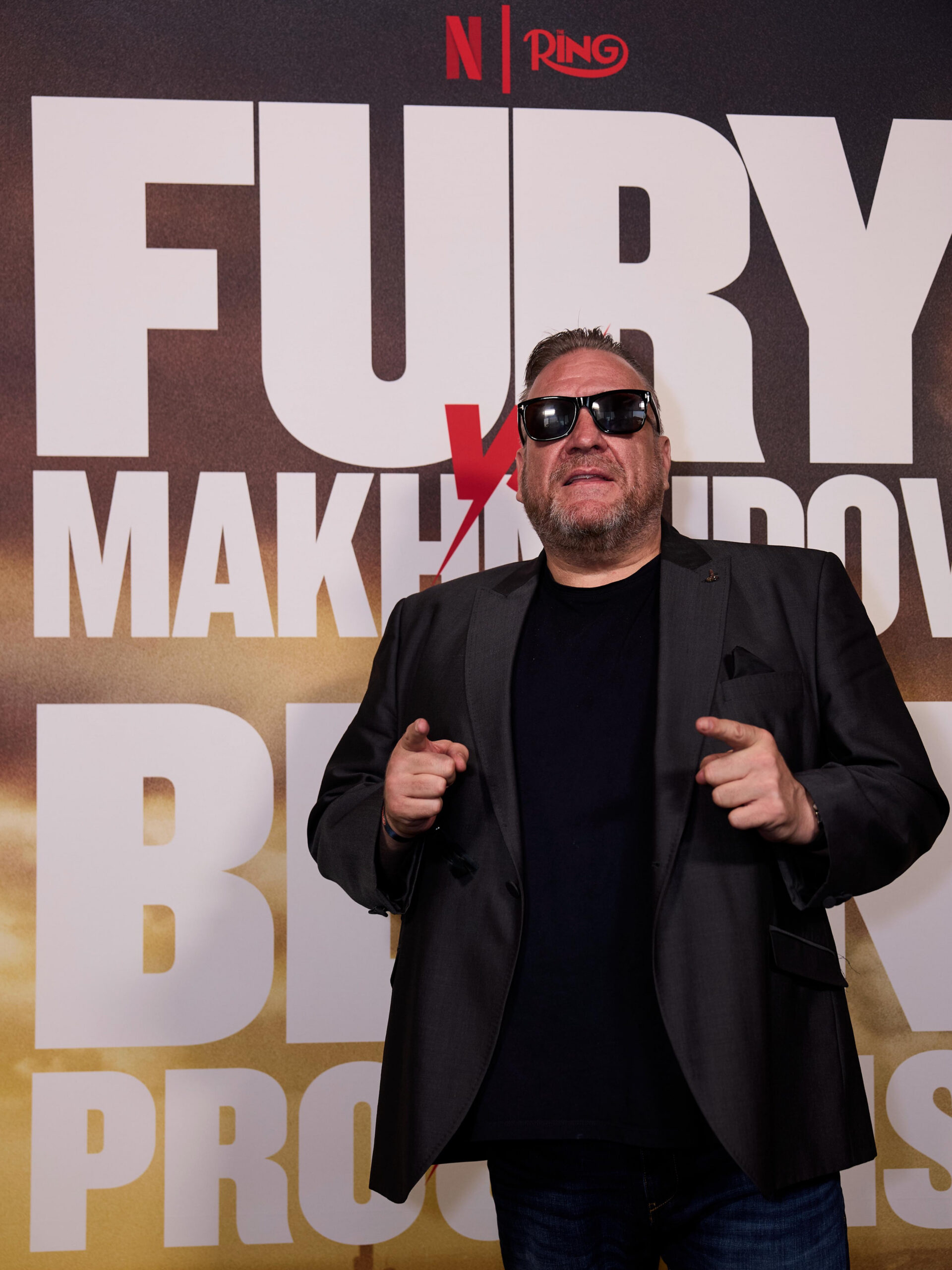 Gold Star Promotions founder Spencer Brown at the Netflix Fury versus Makhmudov event