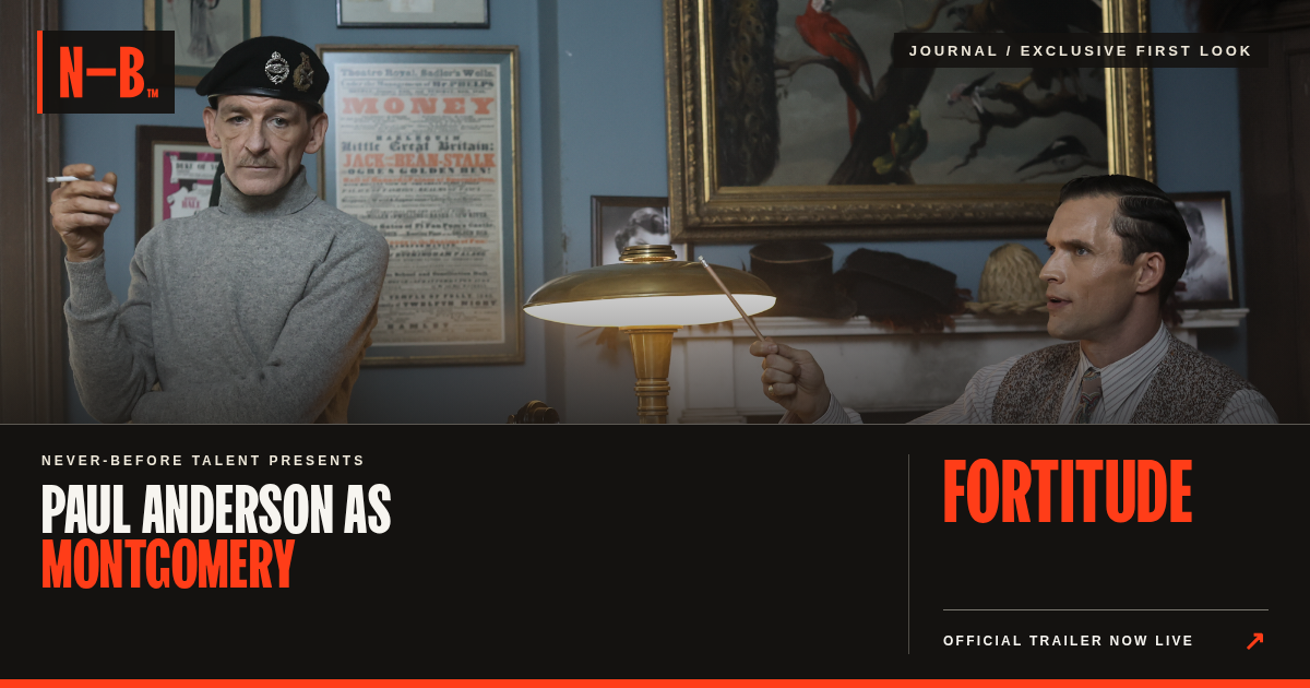 Paul Anderson as Montgomery in Fortitude, official trailer first look