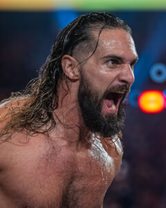 Seth Rollins at WWE Royal Rumble in 2025
